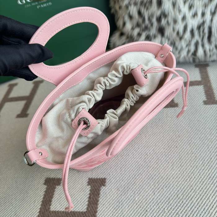 Yupoo BagTypeTote Mini tote bag with structured top handles Pink 01A