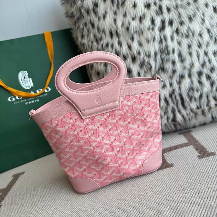 Yupoo BagTypeTote Mini tote bag with structured top handles Pink 01A