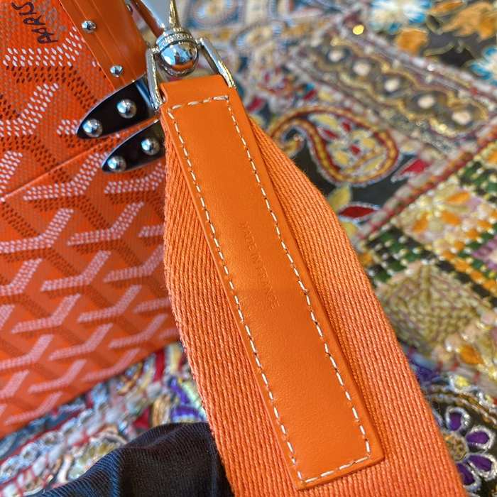 Yupoo BagTypeTote Orange Leather Tote Bag Brown 01A