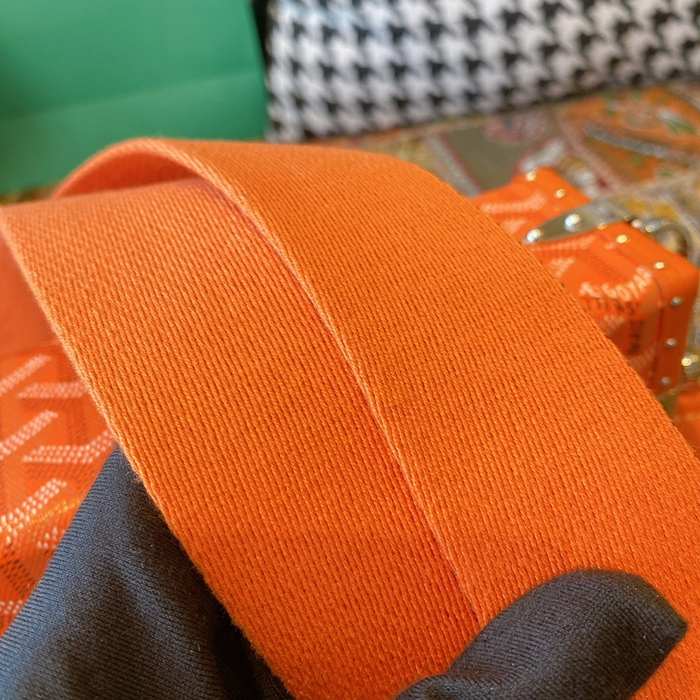 Yupoo BagTypeTote Orange Leather Tote Bag Brown 01A