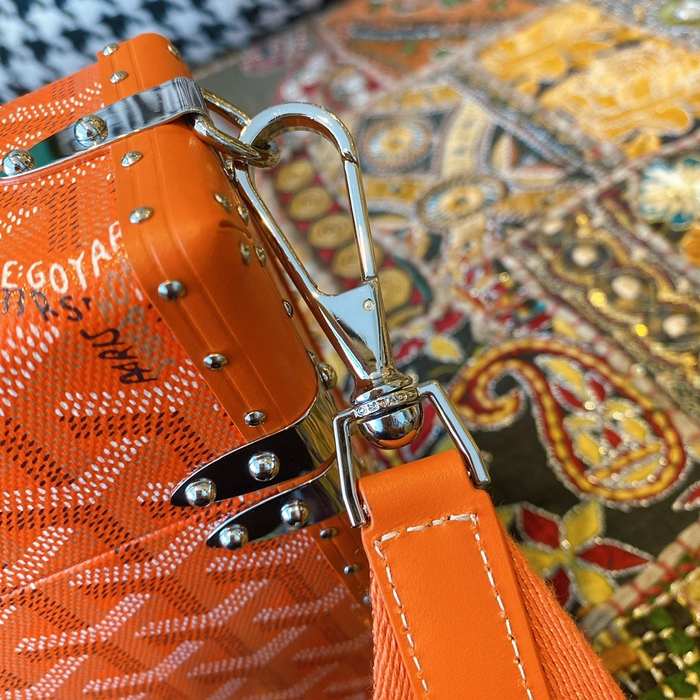 Yupoo BagTypeTote Orange Leather Tote Bag Brown 01A