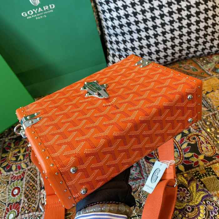 Yupoo BagTypeTote Orange Leather Tote Bag Brown 01A