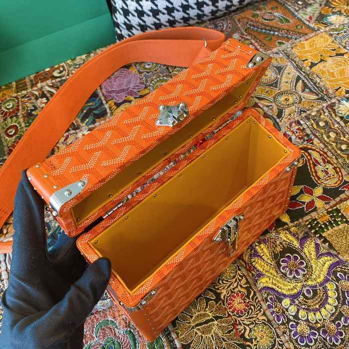 Yupoo BagTypeTote Orange Leather Tote Bag Brown 01A