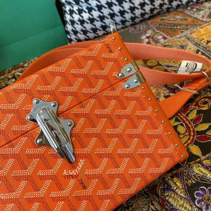 Yupoo BagTypeTote Orange Leather Tote Bag Brown 01A