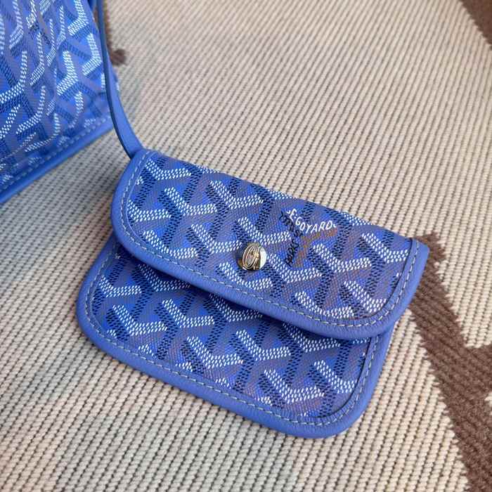 Yupoo BagTypeTote Small Tote with woven texture Blue 01A