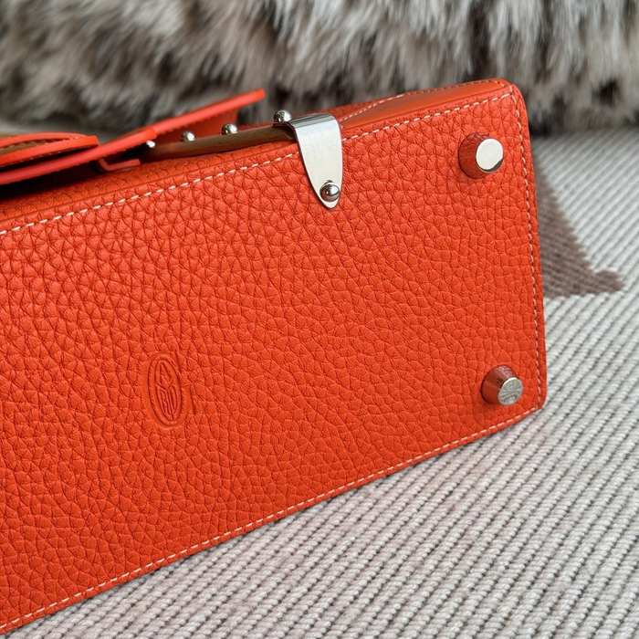 Yupoo BagTypeTote Small structured tote with top handle Red 01A