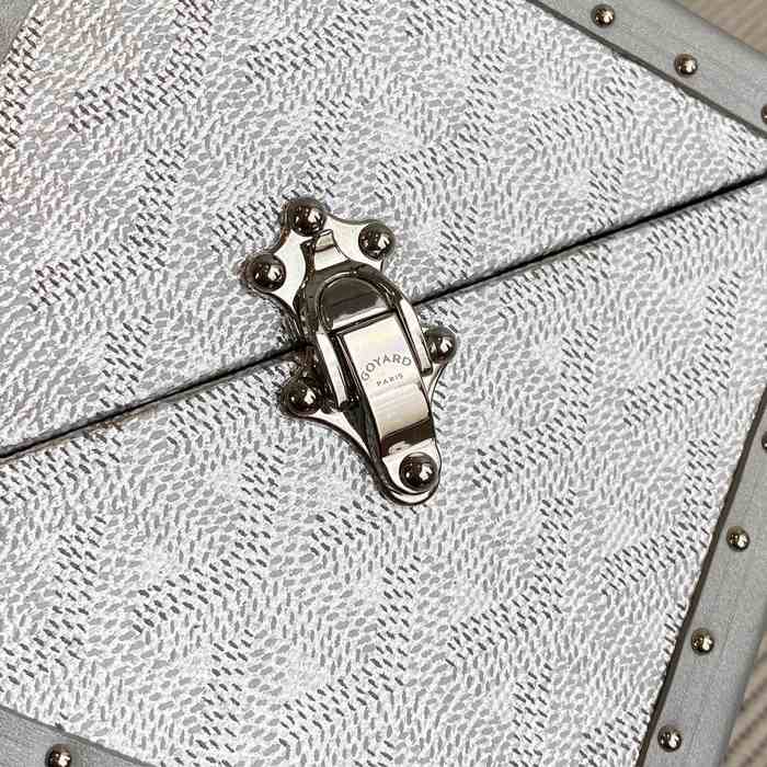 Yupoo BagTypeTote Square Shape Tote with Signature Patterns Grey 01A