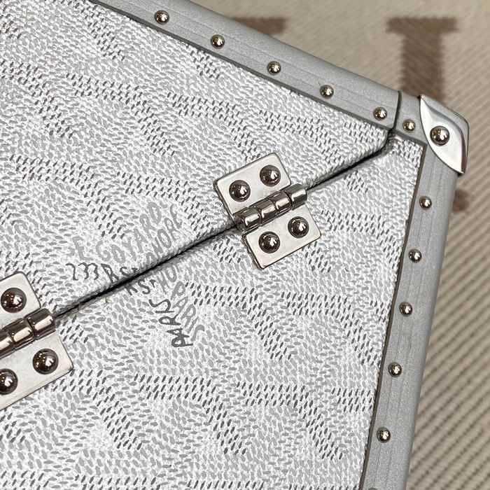 Yupoo BagTypeTote Square Shape Tote with Signature Patterns Grey 01A