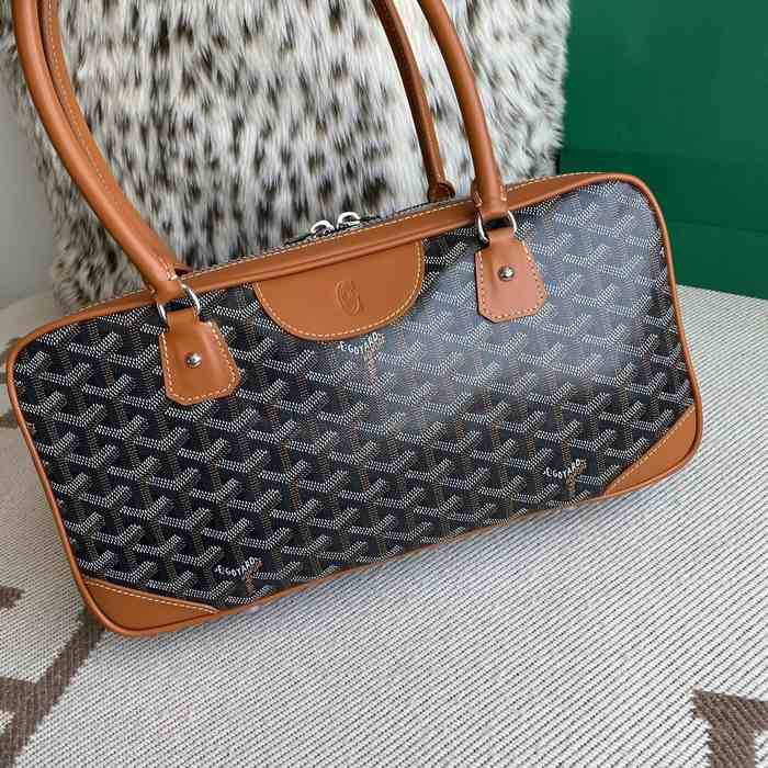 Yupoo BagTypeTote Structured Tote with dual handles Brown 01A