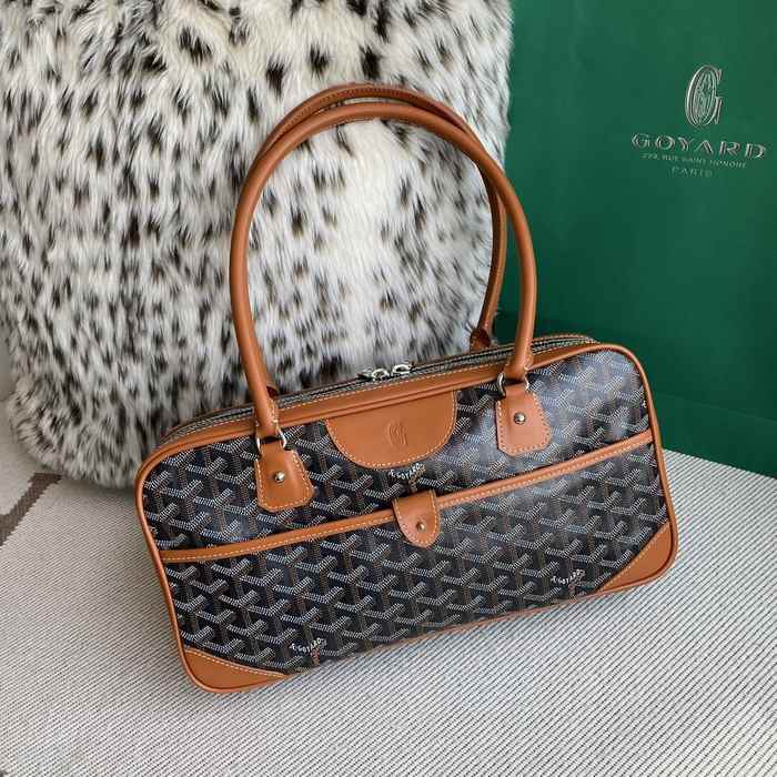 Yupoo BagTypeTote Structured Tote with dual handles Brown 01A