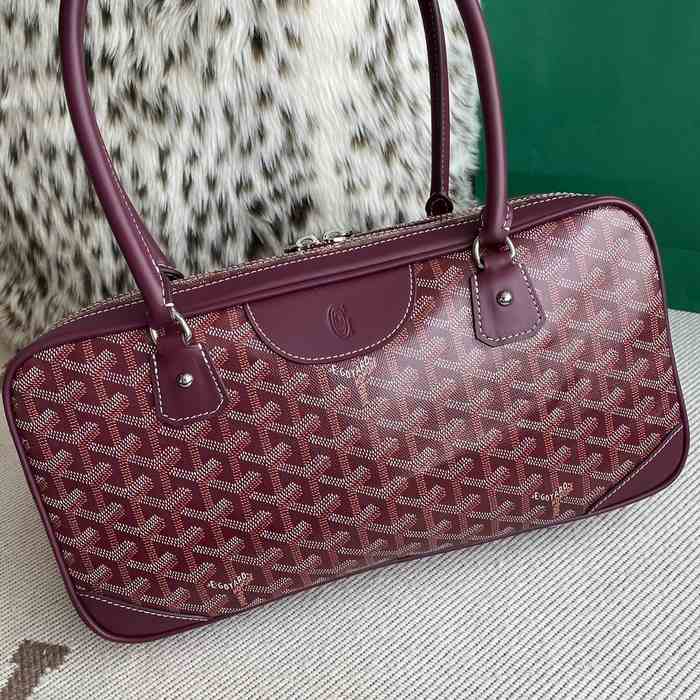 Yupoo BagTypeTote Stylish and Compact Tote with Handles Burgundy 01A