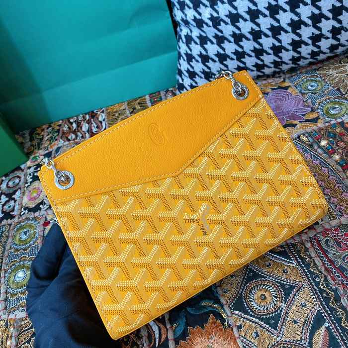 Yupoo BagTypeTote Stylish with chain detail Yellow 01A