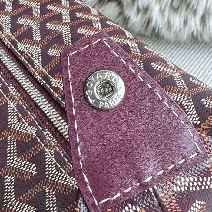 Yupoo BagTypeTote Woven Texture Tote Burgundy 01A