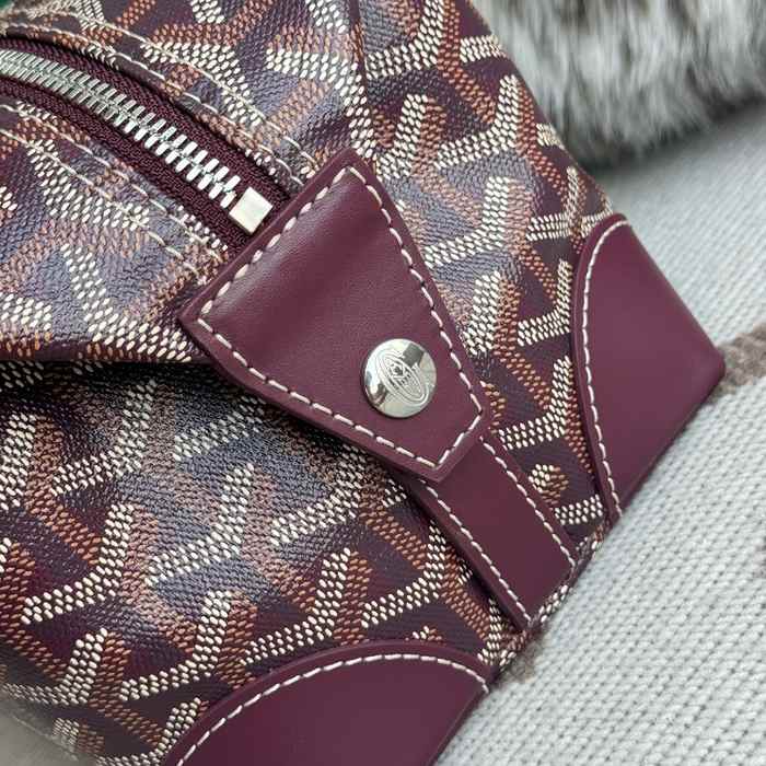 Yupoo BagTypeTote Woven Texture Tote Burgundy 01A