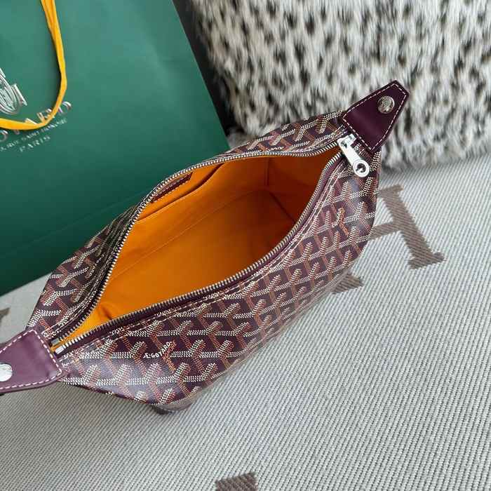 Yupoo BagTypeTote Woven Texture Tote Burgundy 01A