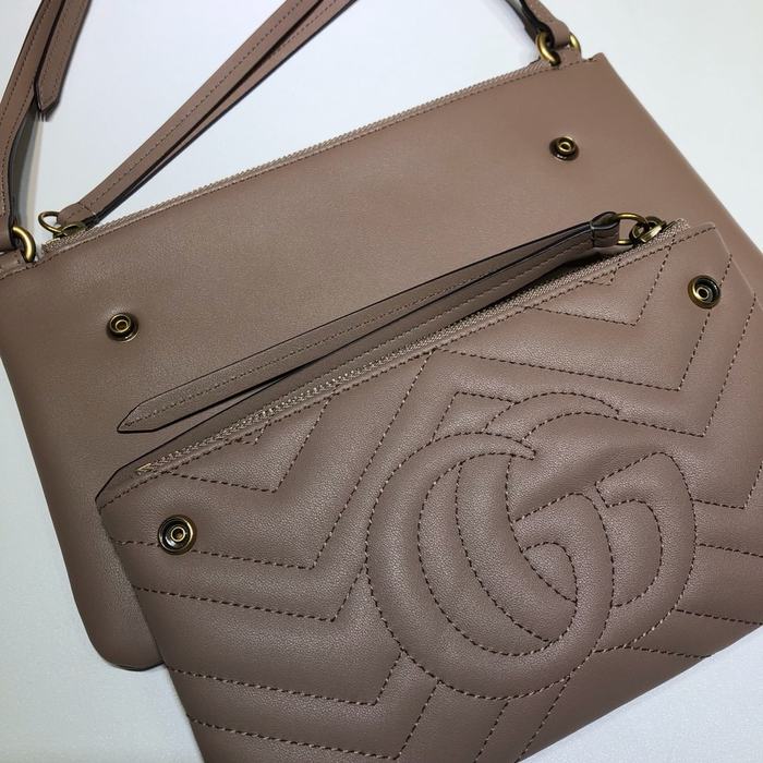 Gucci BagTypeTote Quilted Leather Tote Bag White 01A