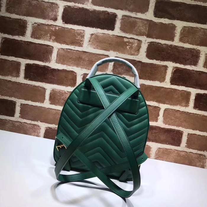Gucci Backpack BagTypeTote with chevron design Black 01A