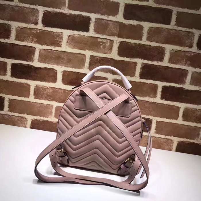 Gucci Backpack BagTypeTote with chevron design Black 01A