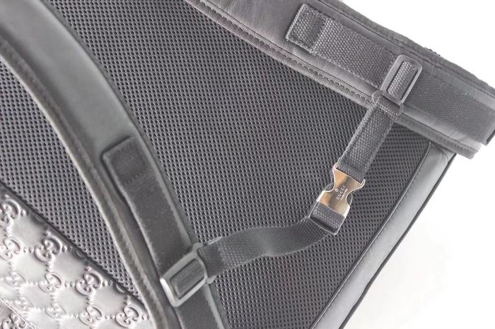 Gucci Backpack with quilted design Black 01A