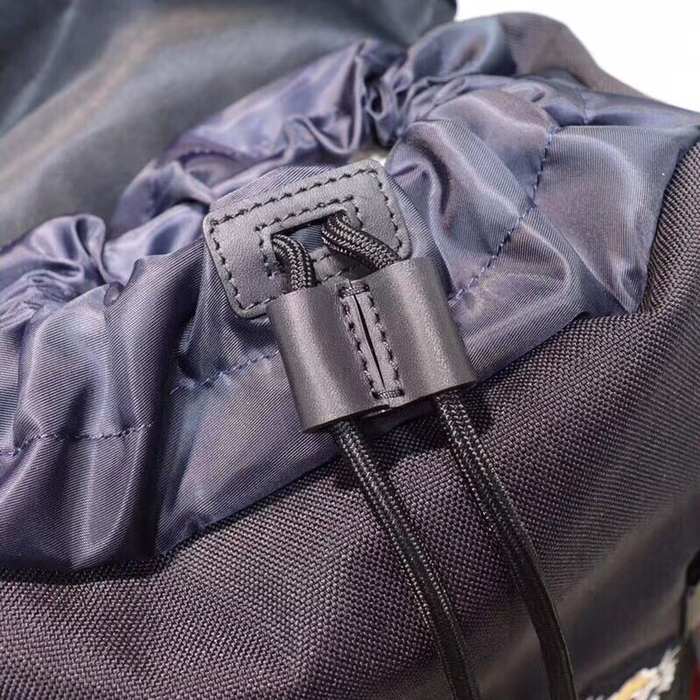 Gucci Backpack with sporty features Black 01A