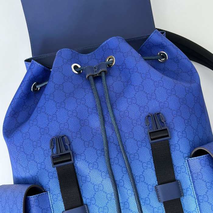 Gucci Backpack with stylish design Blue 01A