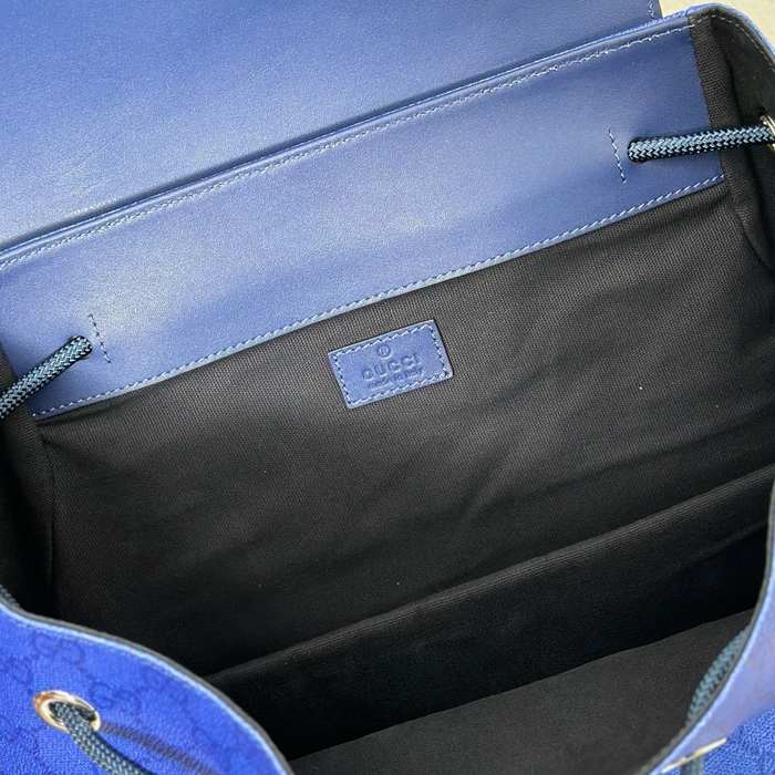 Gucci Backpack with stylish design Blue 01A