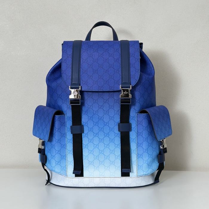 Gucci Backpack with stylish design Blue 01A