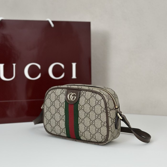 Gucci BagTypeTote Canvas Structured Tote with Signature Patterns Beige 01A