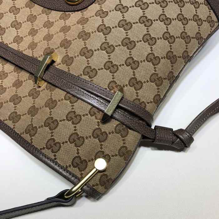 Gucci BagTypeTote Canvas Tote with Soft Edges Beige 01A