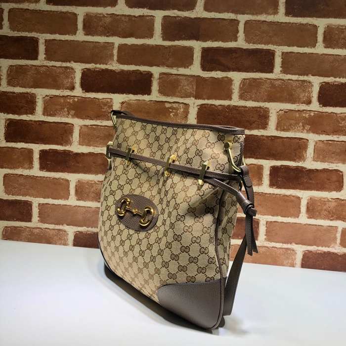 Gucci BagTypeTote Canvas Tote with Soft Edges Beige 01A