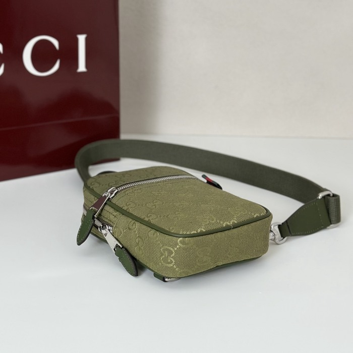 Gucci BagTypeTote Compact design with top handle Green 01A