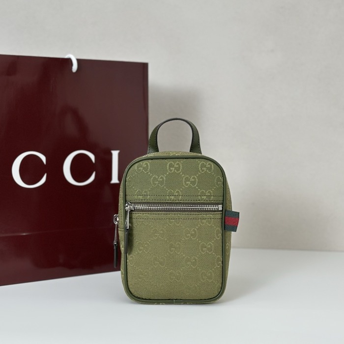 Gucci BagTypeTote Compact design with top handle Green 01A