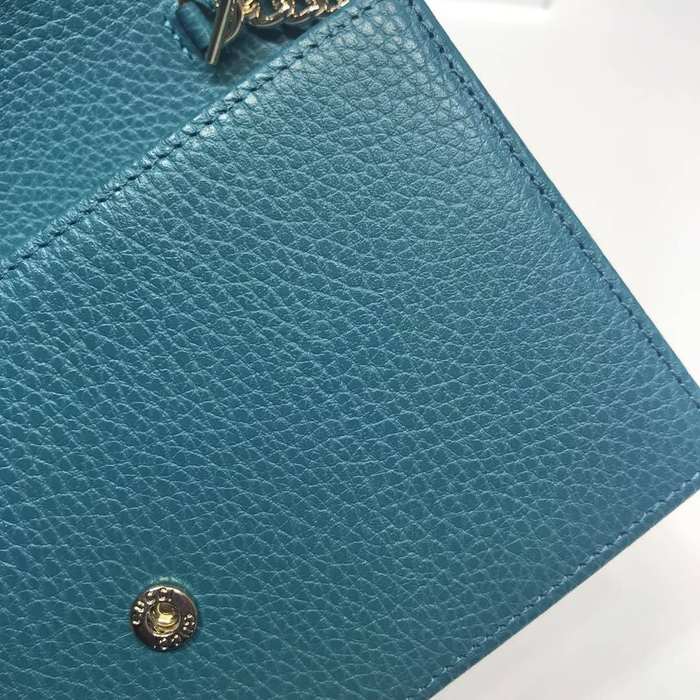 Gucci BagTypeTote Elegant leather with chain strap Blue 01A