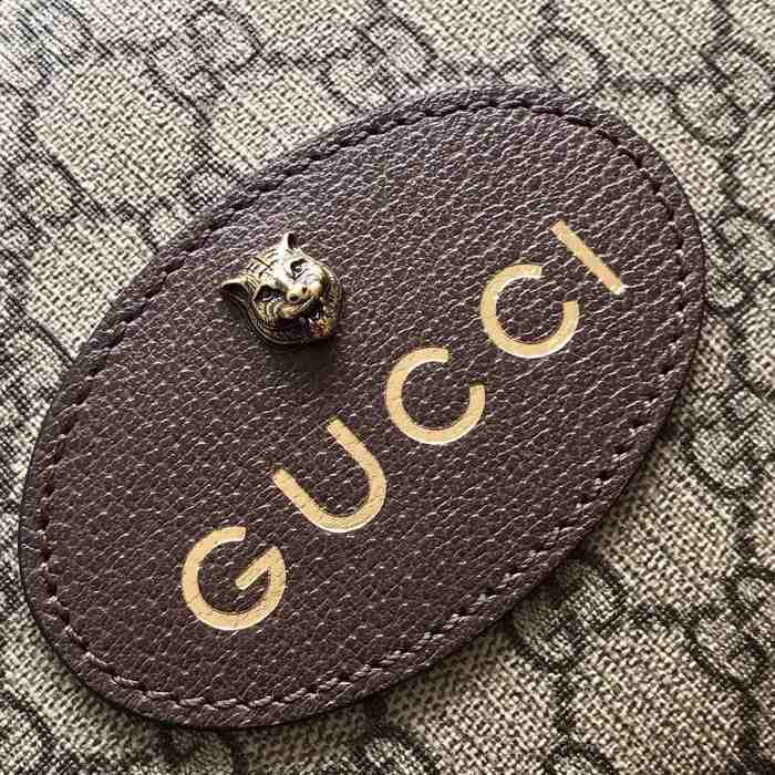 Gucci BagTypeTote Fashion tote with signature pattern Brown 01A