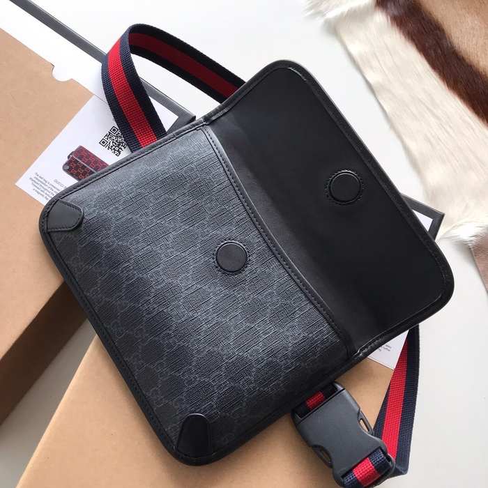 Gucci BagTypeTote Leather Crossbody Bag Grey 01A