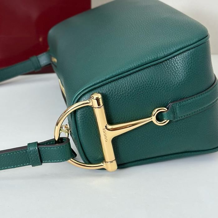 Gucci BagTypeTote Leather Tote Bag Green 01A