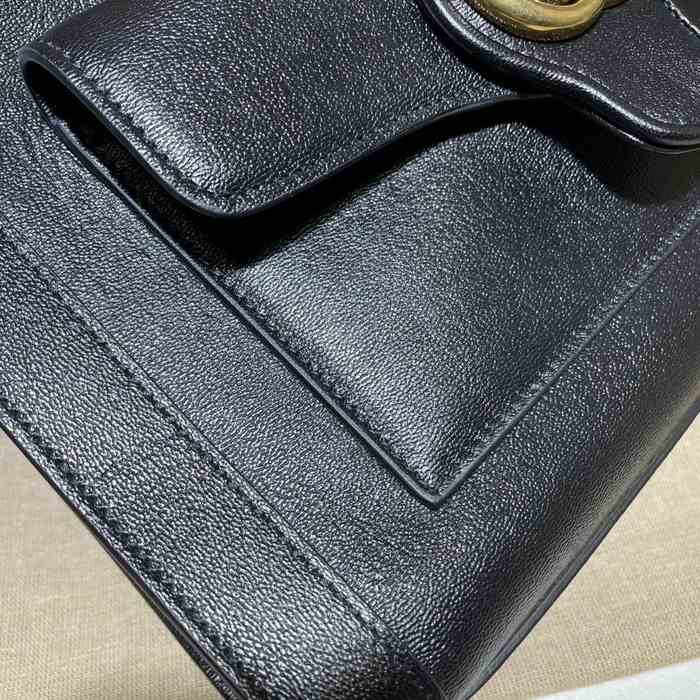 Gucci BagTypeTote Leather Tote with Elegant Features Navy 01A