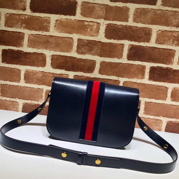 Gucci BagTypeTote Leather handbag with elegant design Navy 01A