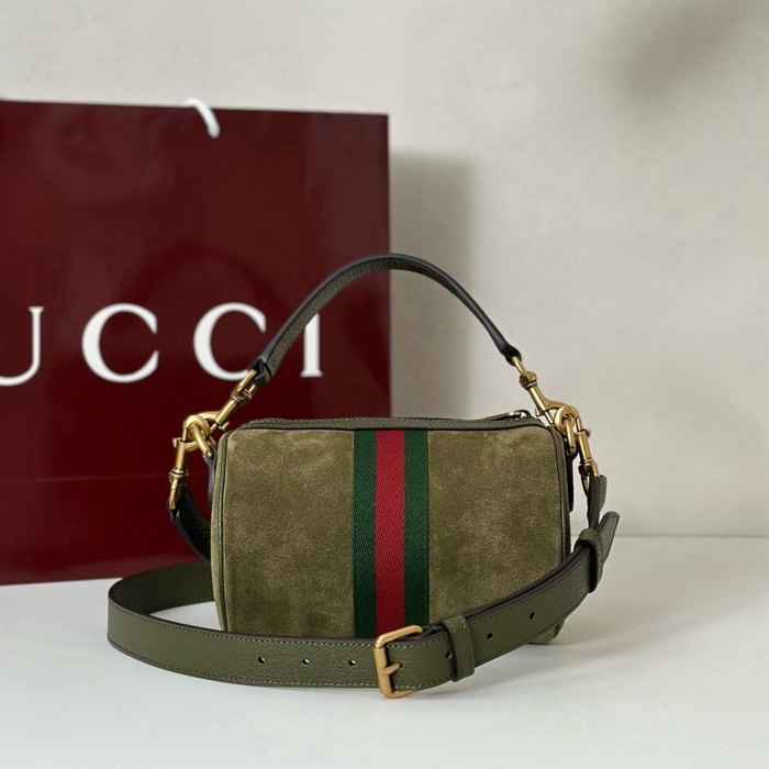 Gucci BagTypeTote Mini Bag with Handle Green 01A