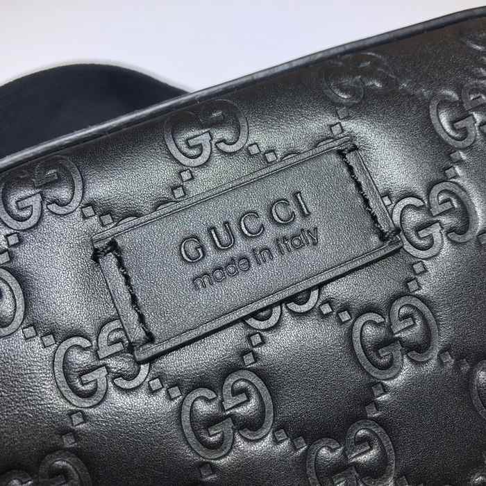 Gucci BagTypeTote Quilted Crossbody Bag Black 01A