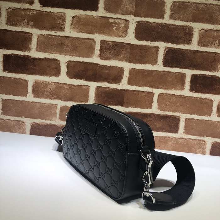Gucci BagTypeTote Quilted Crossbody Bag Black 01A
