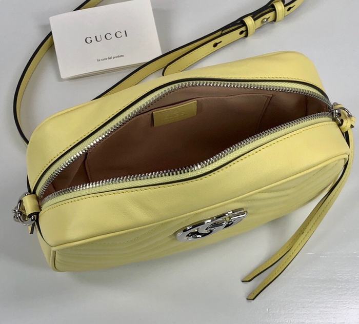 Gucci BagTypeTote Quilted Crossbody Bag Blue 01A