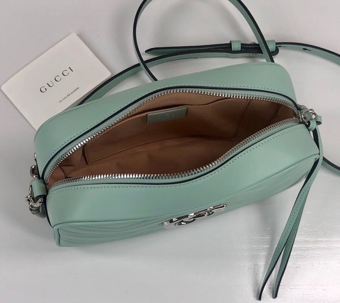 Gucci BagTypeTote Quilted Crossbody Bag Blue 01A