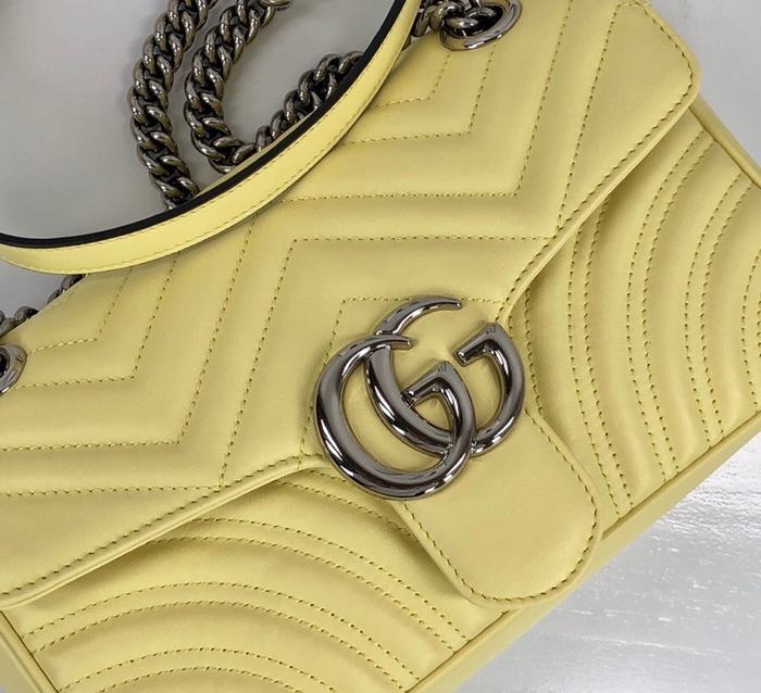 Gucci BagTypeTote Quilted Crossbody Design Blue 01A