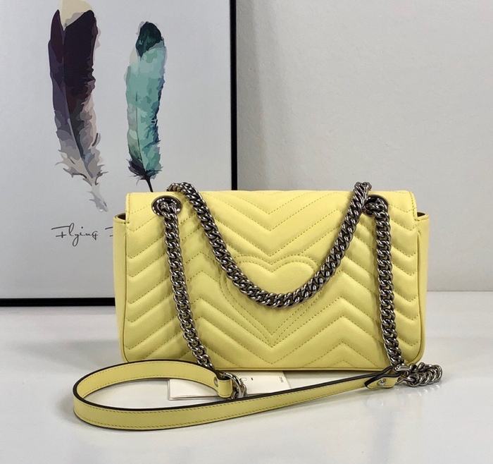 Gucci BagTypeTote Quilted Crossbody Design Blue 01A