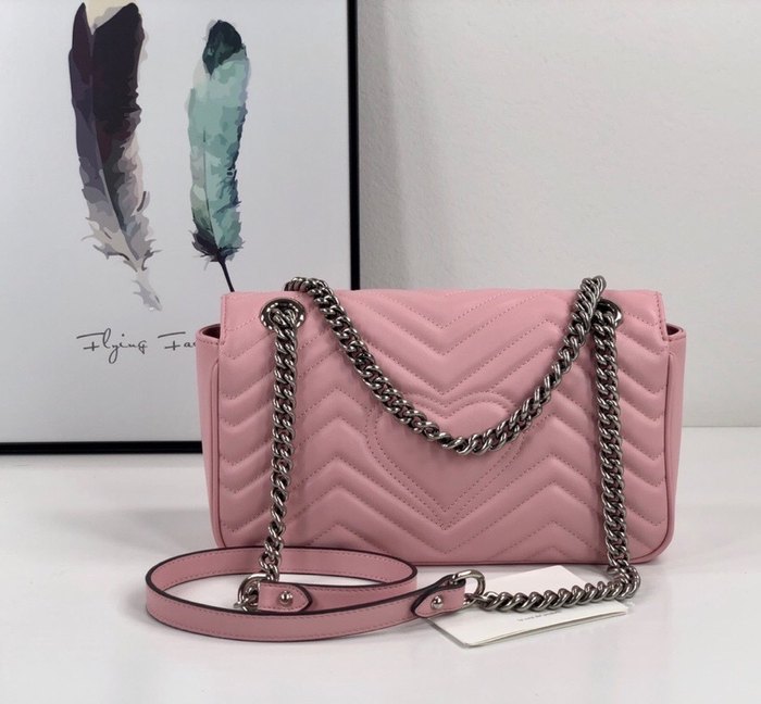 Gucci BagTypeTote Quilted Crossbody Design Blue 01A