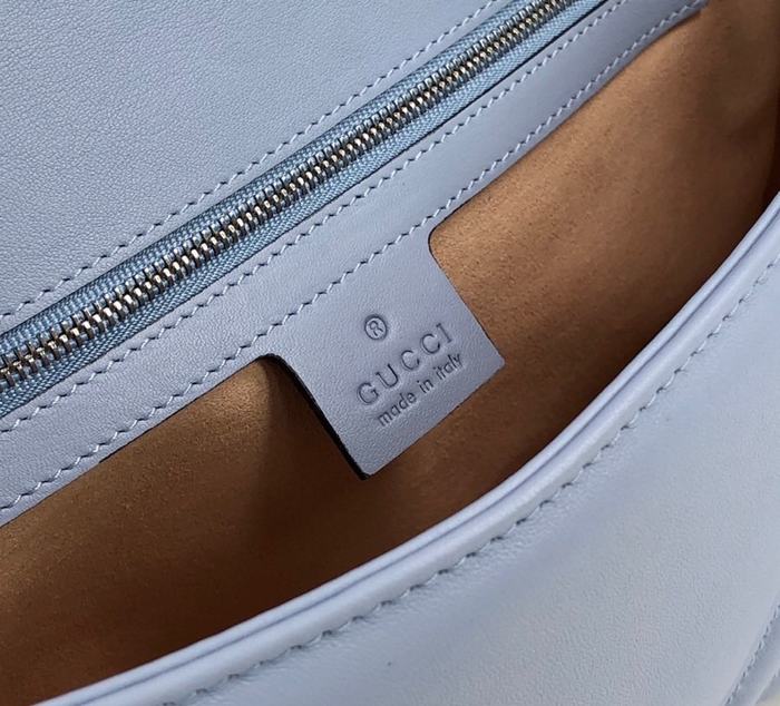 Gucci BagTypeTote Quilted Crossbody Design Blue 01A