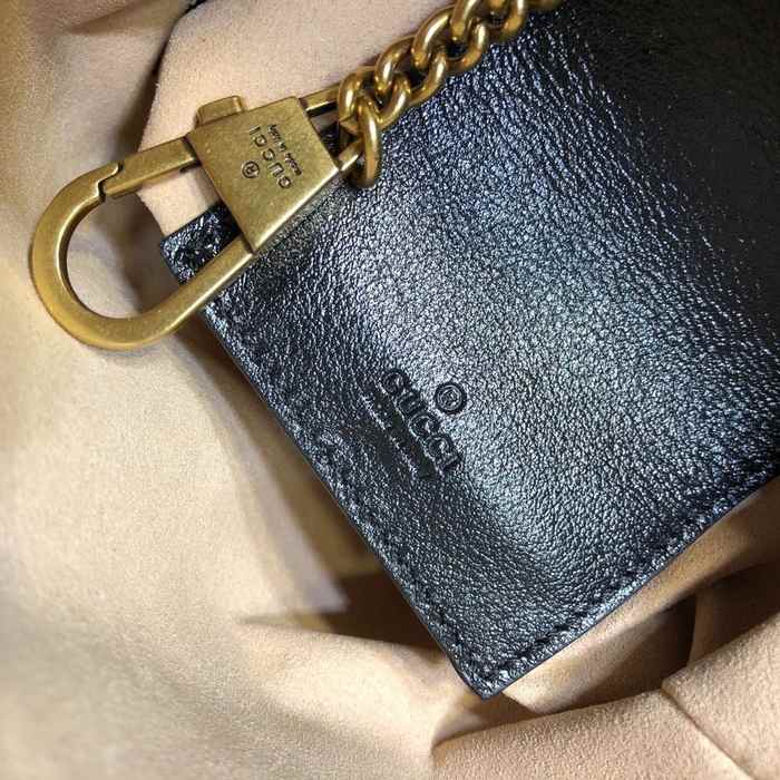 Gucci BagTypeTote Quilted Design with Drawstring Closure Navy 01A