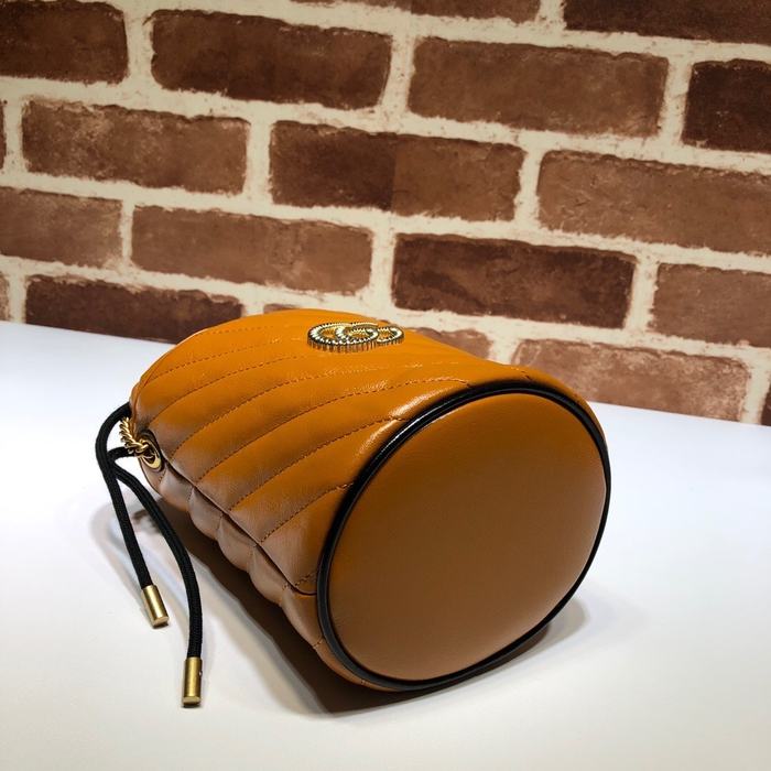 Gucci BagTypeTote Quilted Design with Drawstring Closure Navy 01A