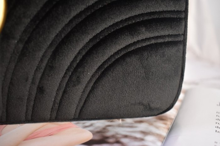 Gucci BagTypeTote Quilted Leather Shoulder Bag Black 01A 5